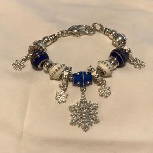 Brighton Snowflake holiday bracelet